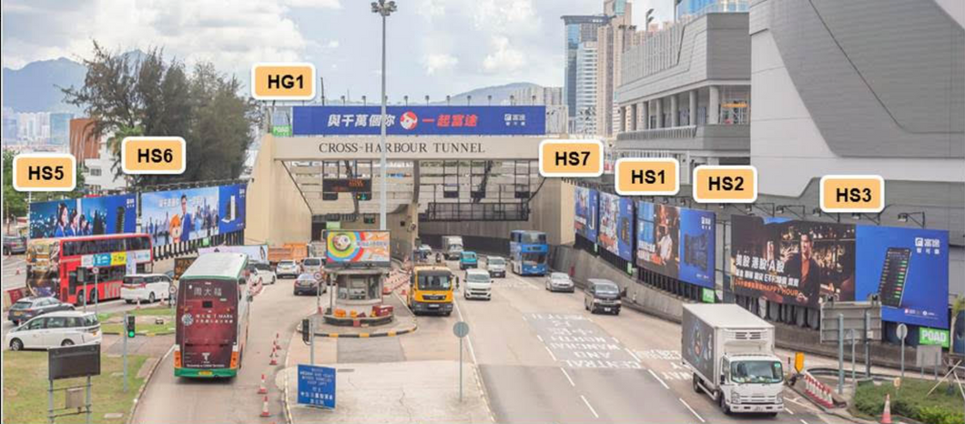 【Last Minute Offer】Cross Harbour Tunnel Domination (7 sites) + Facebook Post and Ad + Google Banner